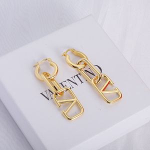 Valentino VLogo Signature Pin Earrings In Metal Gold